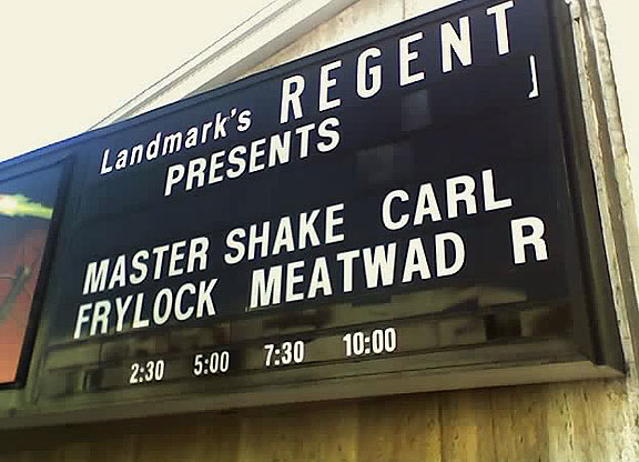 Local Movie House Delights With Humorous Marquee
