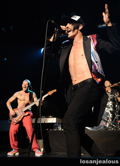 Photos: Red Hot Chili Peppers, Benefit for the Silverlake Conservatory of Music @ Club Nokia, August 25, 2011