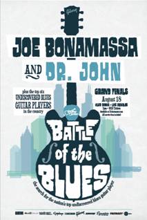 GC Battle of the Blues featuring Joe Bonamassa and Dr. John @ Club Nokia This Saturday: Win Tickets Now
