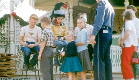 Charles Phoenix's Slide of the Week: Love Annette, Disneyland, Dec 1955