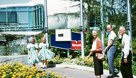 Charles Phoenix's Slide of the Week: Disneyland Double Exposed, 1961