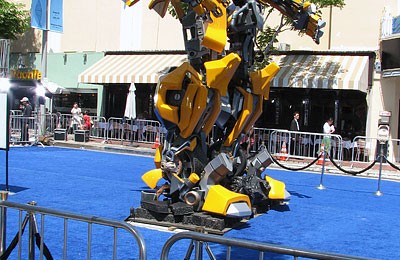 Transformers, Michael Bay Take Over Westwood Village, Diddy Riese Imperiled