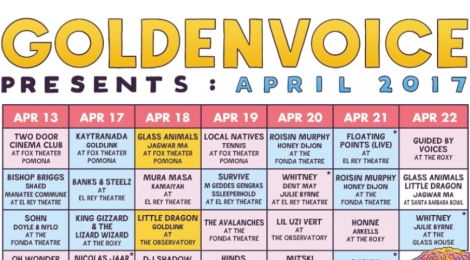Goldenvoice Presents: April 2017 "Localchella" Side Shows